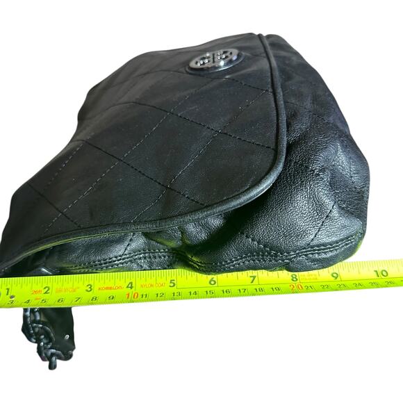 Tory Burch Black Quilted Crossbody Bag - Picture 9 of 10